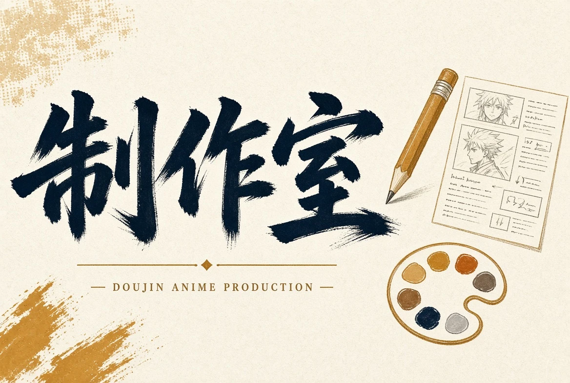动漫制作过程